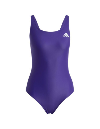 Kostium kąpielowy damski adidas v-back fioletowy ks2951