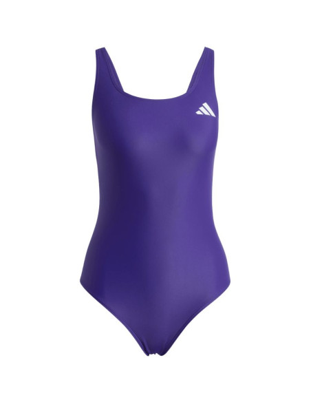 Kostium kąpielowy damski adidas v-back fioletowy ks2951