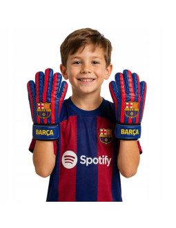 Fc barcelona rękawice bramkarskie junior bg9003 2