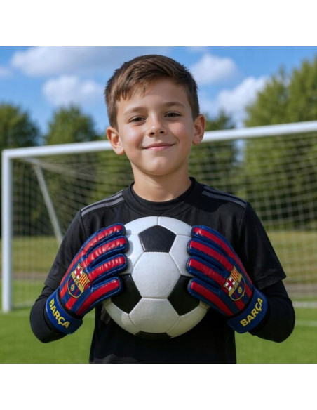 Fc barcelona rękawice bramkarskie junior bg9003