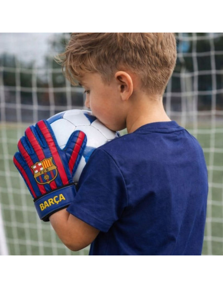 Fc barcelona rękawice bramkarskie junior bg9003