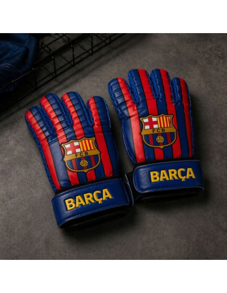 Fc barcelona rękawice bramkarskie junior bg9003