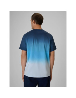 T-shirt regular z nadrukiem męski 4f 4frss26ttshm3995-31s 2