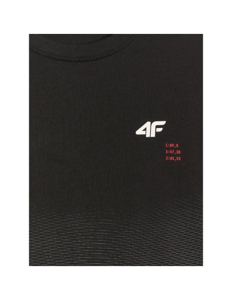 T-shirt regular z nadrukiem męski 4f 4frss26ttshm4040-20a