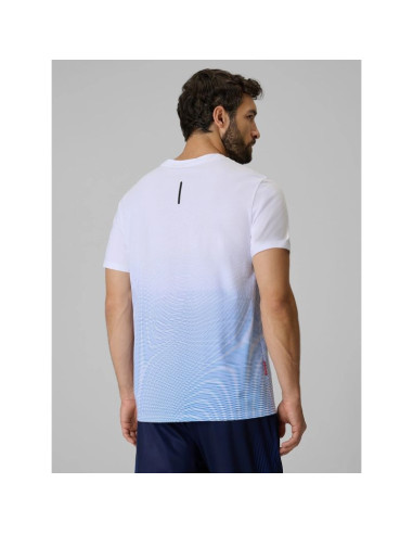 T-shirt regular z nadrukiem męski 4f 4frss26ttshm4040-33a