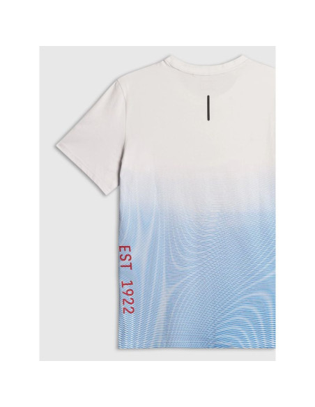 T-shirt regular z nadrukiem męski 4f 4frss26ttshm4040-33a