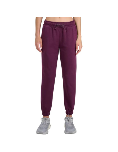 Spodnie damskie 4f cas f1421 burgund 4fwss26ttrof1421 60s