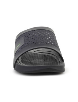 Rider smash v slide ad black/dark grey/green 12568-bu414 2