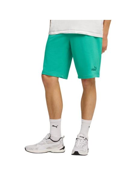 Spodenki męskie puma ess no.1 logo 10" (s) zielone 682595 40