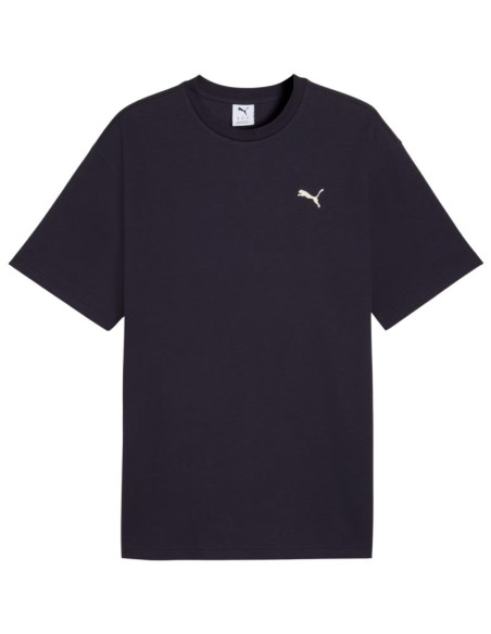 Koszulka męska puma ess elevated relaxed tee granatowa 692018 16