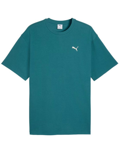 Koszulka męska puma ess elevated relaxed tee zielona 692018 41