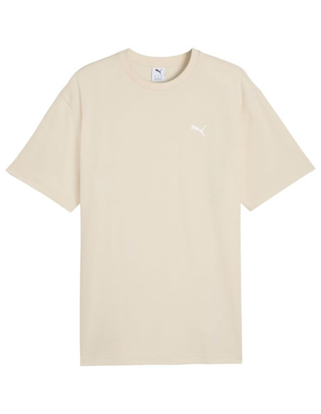 Koszulka męska puma ess elevated relaxed tee beżowa 692018 87