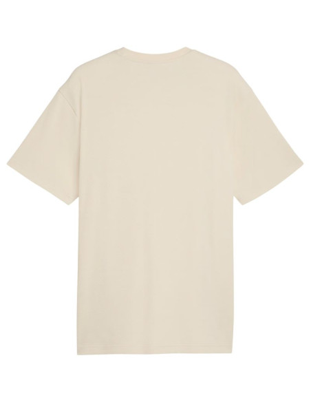 Koszulka męska puma ess elevated relaxed tee beżowa 692018 87
