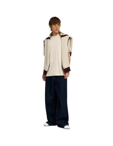 Koszulka męska puma ess elevated relaxed tee beżowa 692018 87