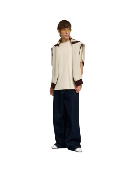 Koszulka męska puma ess elevated relaxed tee beżowa 692018 87