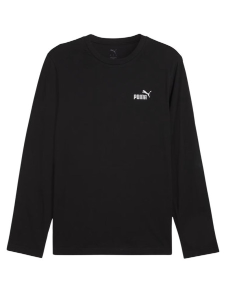 Koszulka męska puma ess no. 1 logo longsleeve tee czarna 682546 01