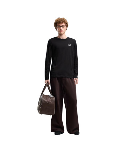 Koszulka męska puma ess no. 1 logo longsleeve tee czarna 682546 01