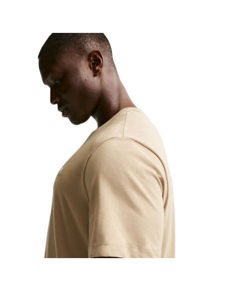 Koszulka męska nike club tee beżowa ar4997 297