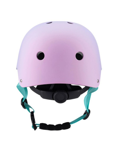 Kask rowerowy bmx/hulajnoga wozinsky 54-58 cm - gradient różowy