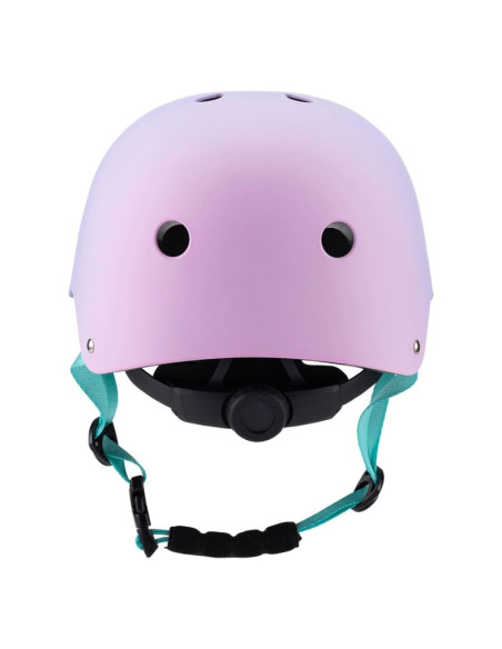 Kask rowerowy bmx/hulajnoga wozinsky 54-58 cm - gradient różowy