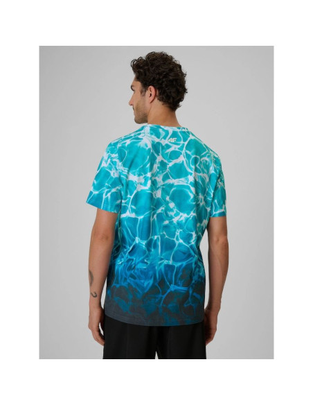 T-shirt relaxed z nadrukiem męski 4f 4frss26ttshm3998-47a
