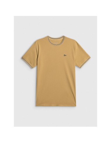 T-shirt regular gładki męski 4f 4frss26ttshm3997-83s