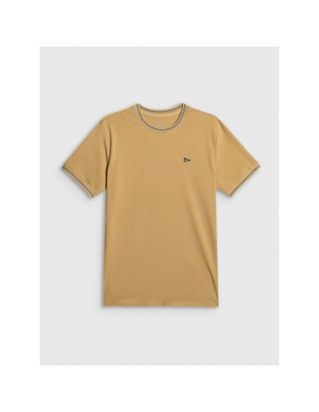T-shirt regular gładki męski 4f 4frss26ttshm3997-83s