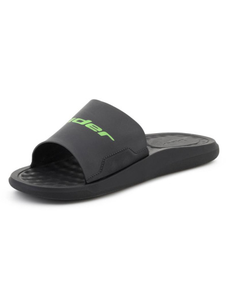 Rider step slide ad black/green 12265-at243