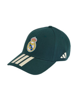 Czapka z daszkiem adidas real madryt zielona kq9573