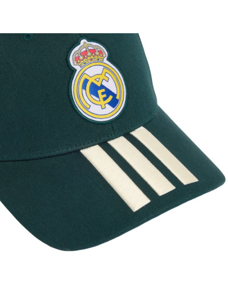 Czapka z daszkiem adidas real madryt zielona kq9573