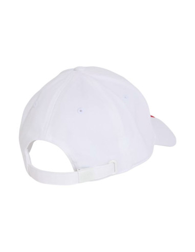 Czapka z daszkiem dla dzieci adidas fc bayern monachium biała kt3396