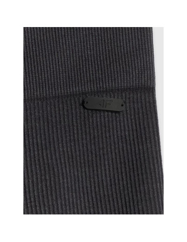 Legginsy krótkie z prążkowanej dzianiny damskie 4f 4frss26tstif042-20s