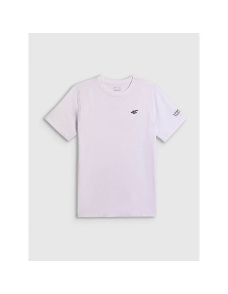 T-shirt regular gładki męski 4f 4frss26ttshm3994-10s