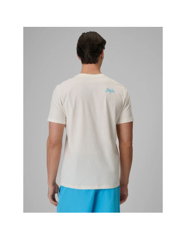 T-shirt regular z nadrukiem męski 4f 4frss26ttshm4295-11s