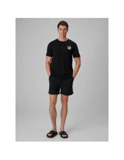 T-shirt relaxed z nadrukiem męski 4f 4frss26ttshm4296-20s