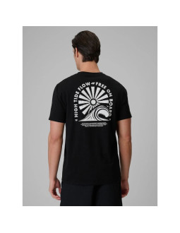 T-shirt relaxed z nadrukiem męski 4f 4frss26ttshm4296-20s 2
