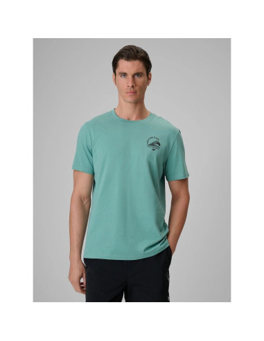 T-shirt relaxed z nadrukiem męski 4f 4frss26ttshm4296-47s