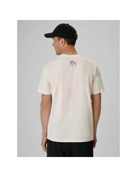 T-shirt regular z nadrukiem męski 4f 4frss26ttshm4298-11s