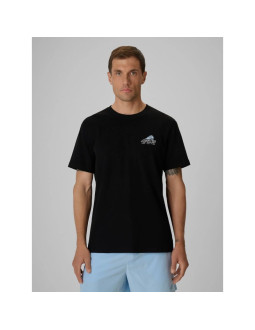 T-shirt regular z nadrukiem męski 4f 4frss26ttshm4299-20s