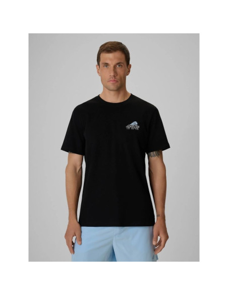 T-shirt regular z nadrukiem męski 4f 4frss26ttshm4299-20s
