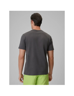T-shirt regular z nadrukiem męski 4f 4frss26ttshm4301-22s 2