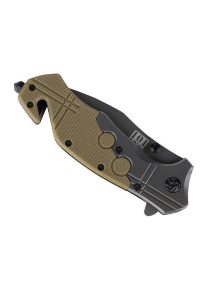 Nóż commander rescue 101 inc black/tan