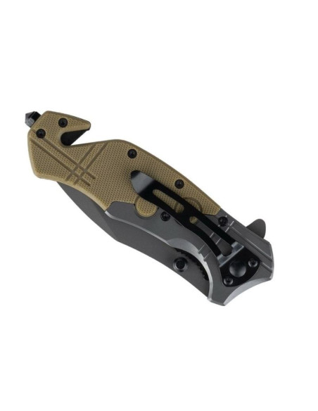 Nóż commander rescue 101 inc black/tan