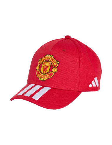 Czapka dla dzieci adidas manchester united czerwono-biała kt0655