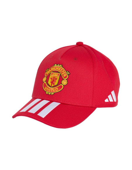 Czapka dla dzieci adidas manchester united czerwono-biała kt0655