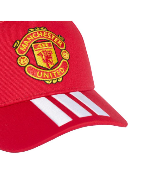 Czapka dla dzieci adidas manchester united czerwono-biała kt0655