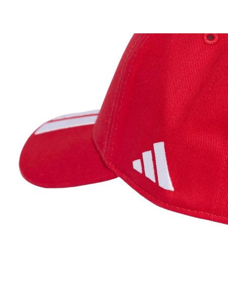 Czapka dla dzieci adidas manchester united czerwono-biała kt0655
