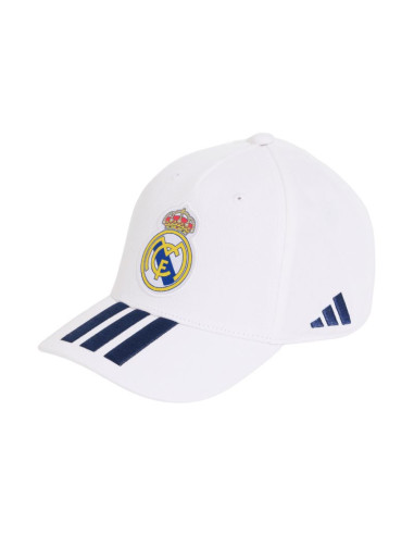 Czapka z daszkiem adidas real madryt biała kr2463