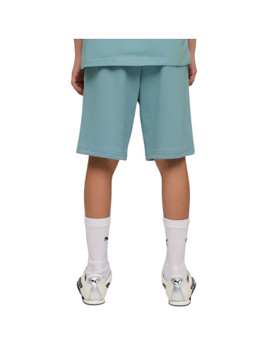 Spodenki dla dzieci puma ess small no.1 logo niebieskie 692974 47