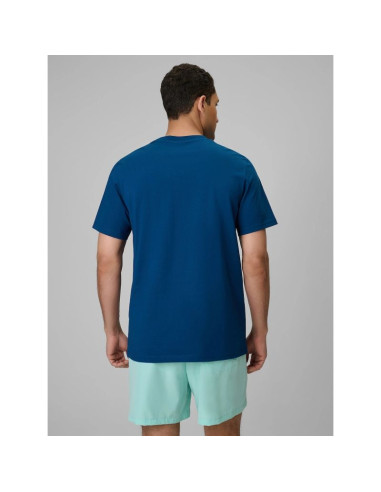 T-shirt regular z nadrukiem męski 4f 4fwss26ttshm2783-46s